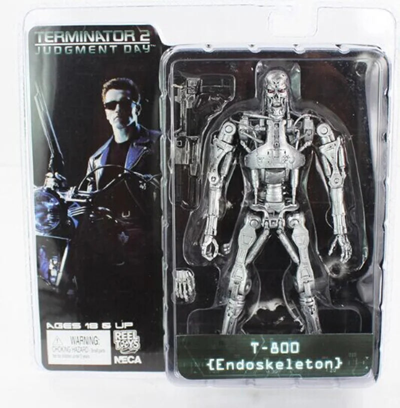 NECA The Terminator Endoskeleton PVC Action Figure Collectible Model Toy 7" 18cm