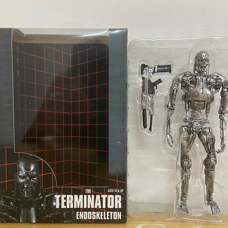 NECA The Terminator Endoskeleton PVC Action Figure Collectible Model Toy 7" 18cm