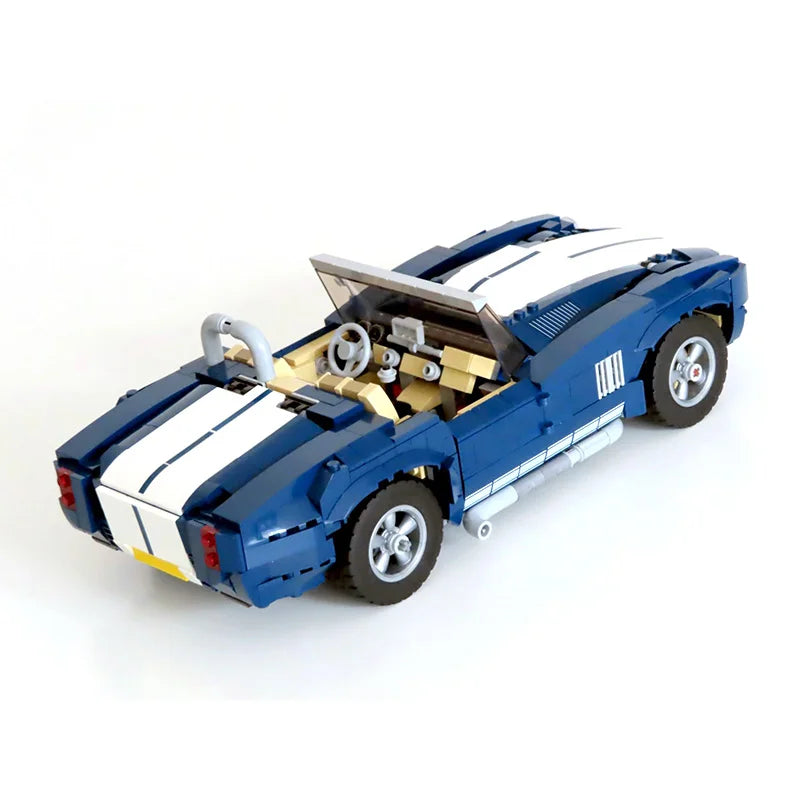 NEW MOC-10265 Mustangs Shelby GT500 Building Block Car Bricks F150 Raptor Classic Pickup Assembled Model DIY Toys Birthday Gifts