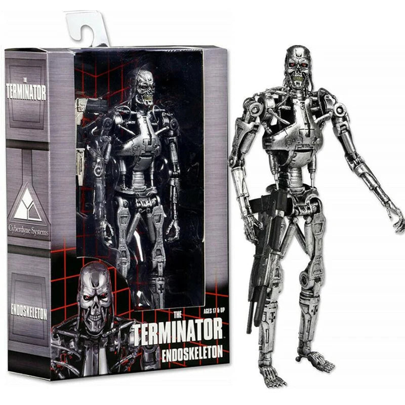 NECA The Terminator Endoskeleton PVC Action Figure Collectible Model Toy 7" 18cm