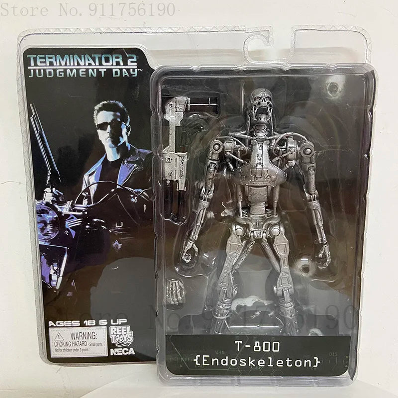 NECA The Terminator Endoskeleton PVC Action Figure Collectible Model Toy 7" 18cm