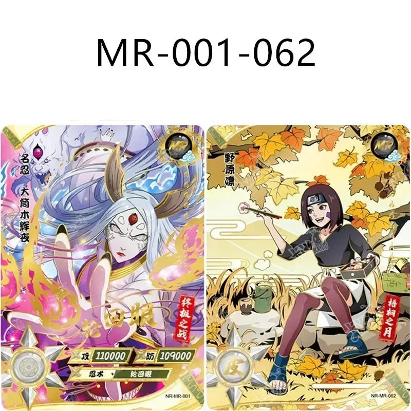 KAYOU Naruto Card Full Set Rare SV BP SE GP CP SP CR MR PR SLR OR AR NR UR ZR Cards Uzumaki Naruto Anime Figure Collectible Card