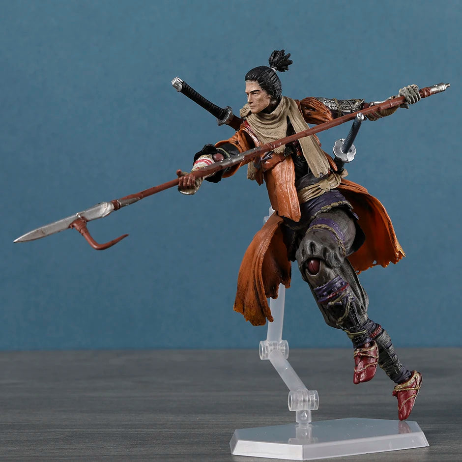 Figma 483-DX Shadows Die Twice Sekiro Action Figure Movable Joints Desktop Decoration Collection PVC Model Toy