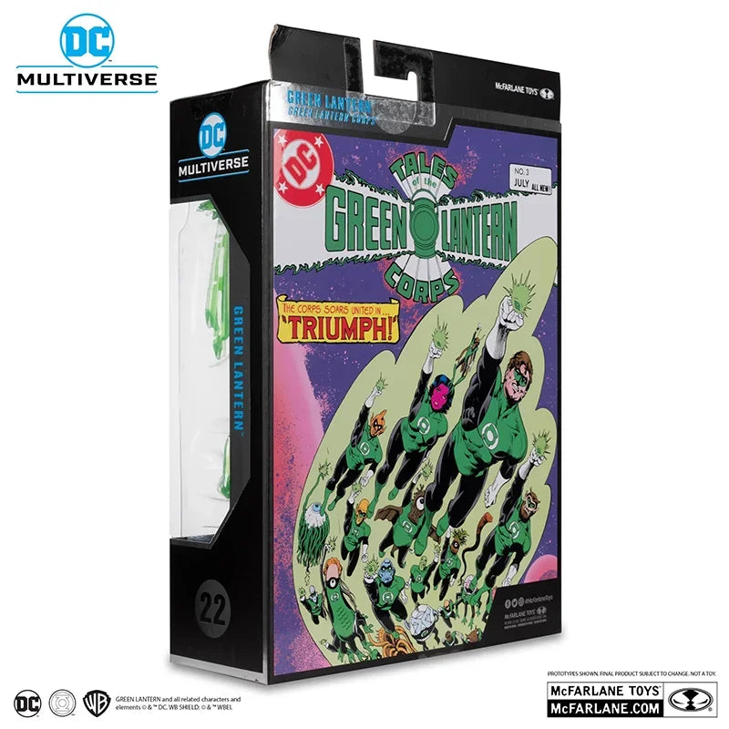 Presale McFarlane DC Original Anime Figure Green Lantern Action Figure Model Toys for Kids Gift Collectible Ornaments