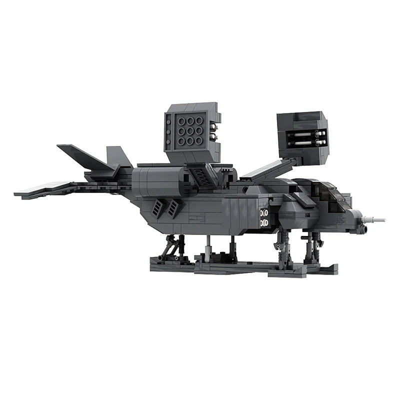 MOC Building Blocks Aliens Cheyenne Dropship and APC Building Block Education Educational Toys Juguetes For Birthday Gift