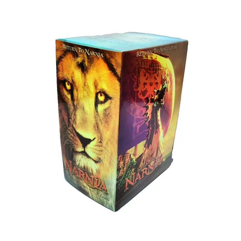 7Pcs Chronicles of Narnia Box Set English Literature Books