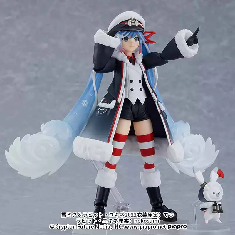 GSC Original figma Anime Figure Snow Miku Grand Voyage ver Action Figure Toys For Boys /Girls /Kids /Christmas Gift