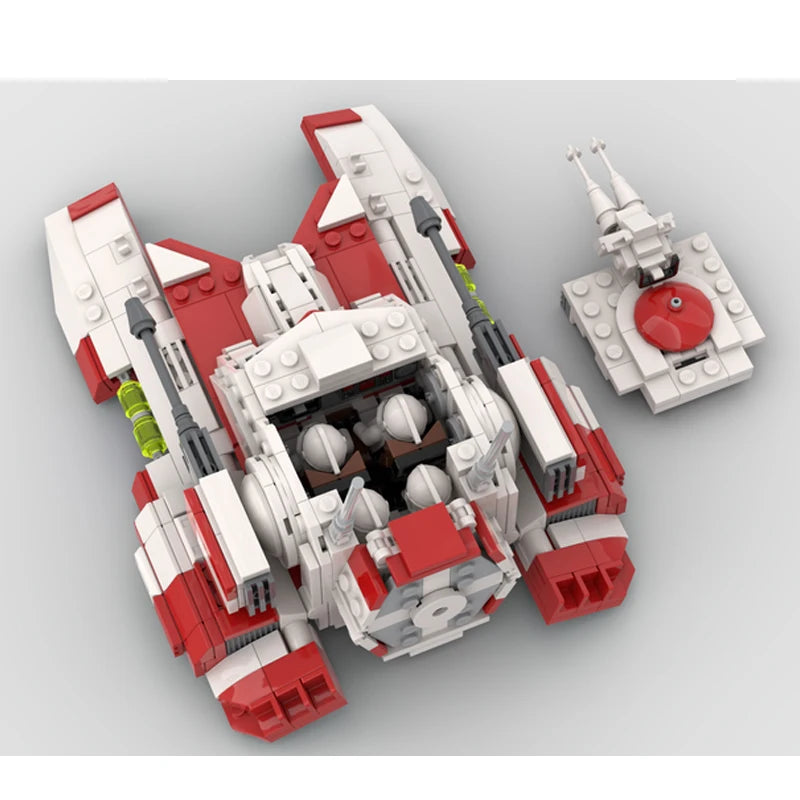 MOC Building Block TX-130 Legends MOC Bricks Starfighter Aircraft Toys Model DIY Assembly Set Festival Christmas Gifts 623PCS