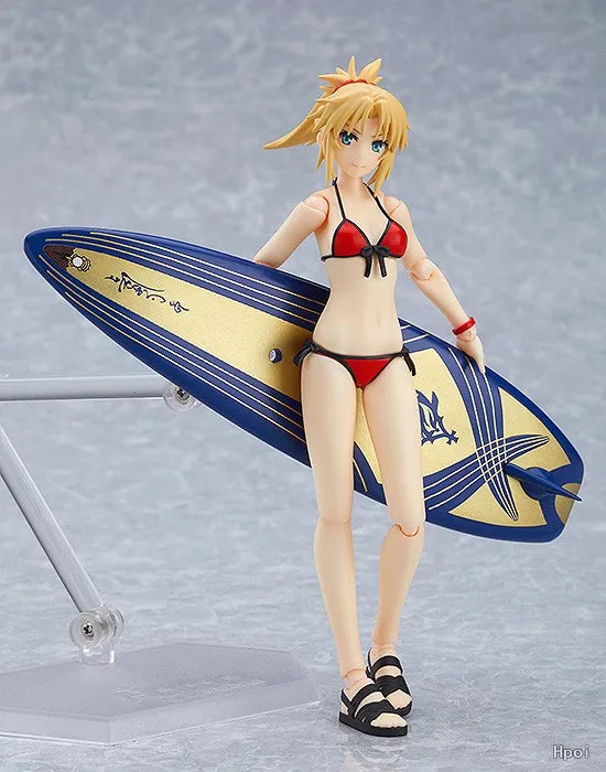 Max Factory Original Figma Fate/Apocrypha Series Mordred\Rider Swimsuit Ver Anime Action Figure Model Toys Model Gifts for Boys