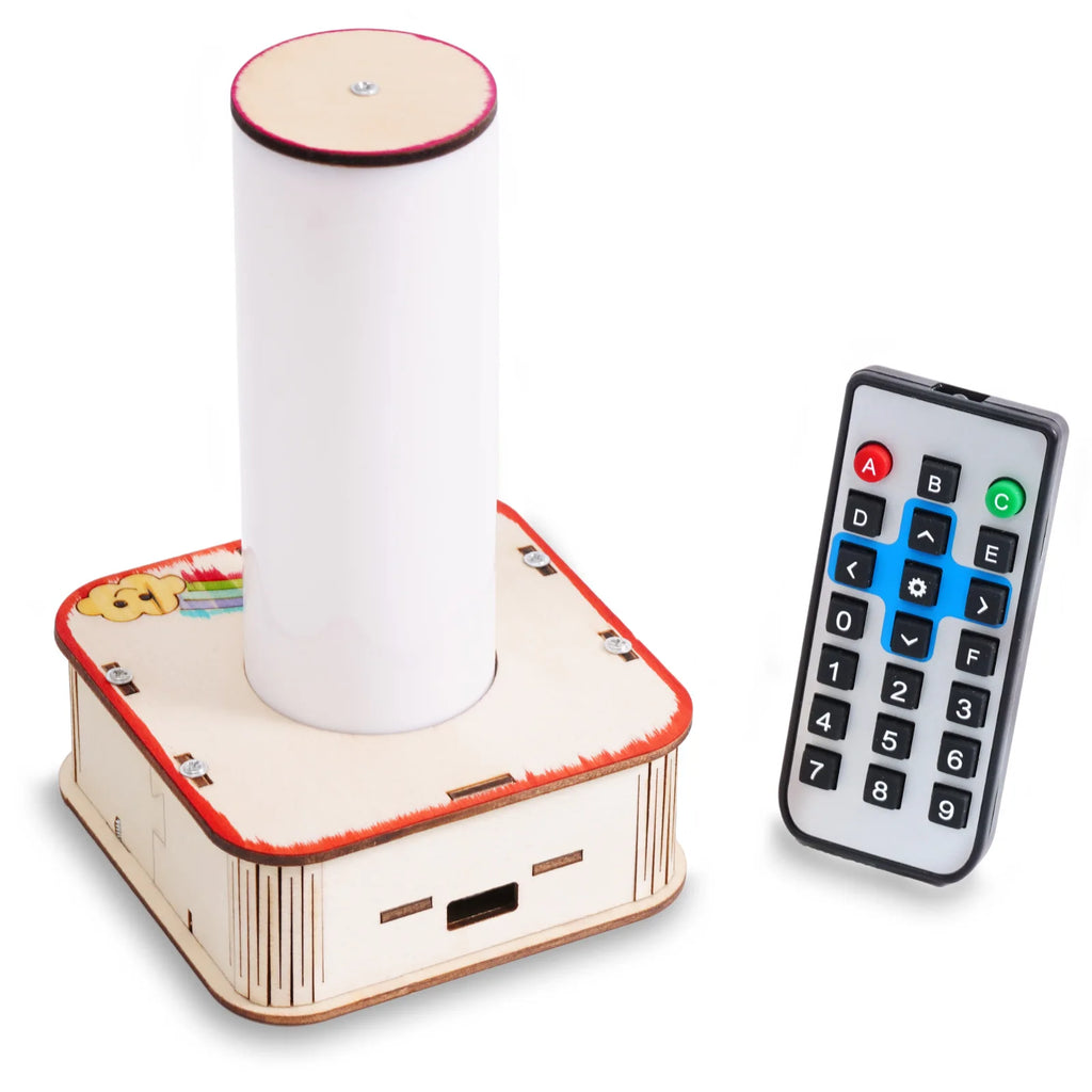 DIY Infrared Remote Control Dazzling Light Science Toys Physical Model Assembly Technology Experiment Toy Project for School