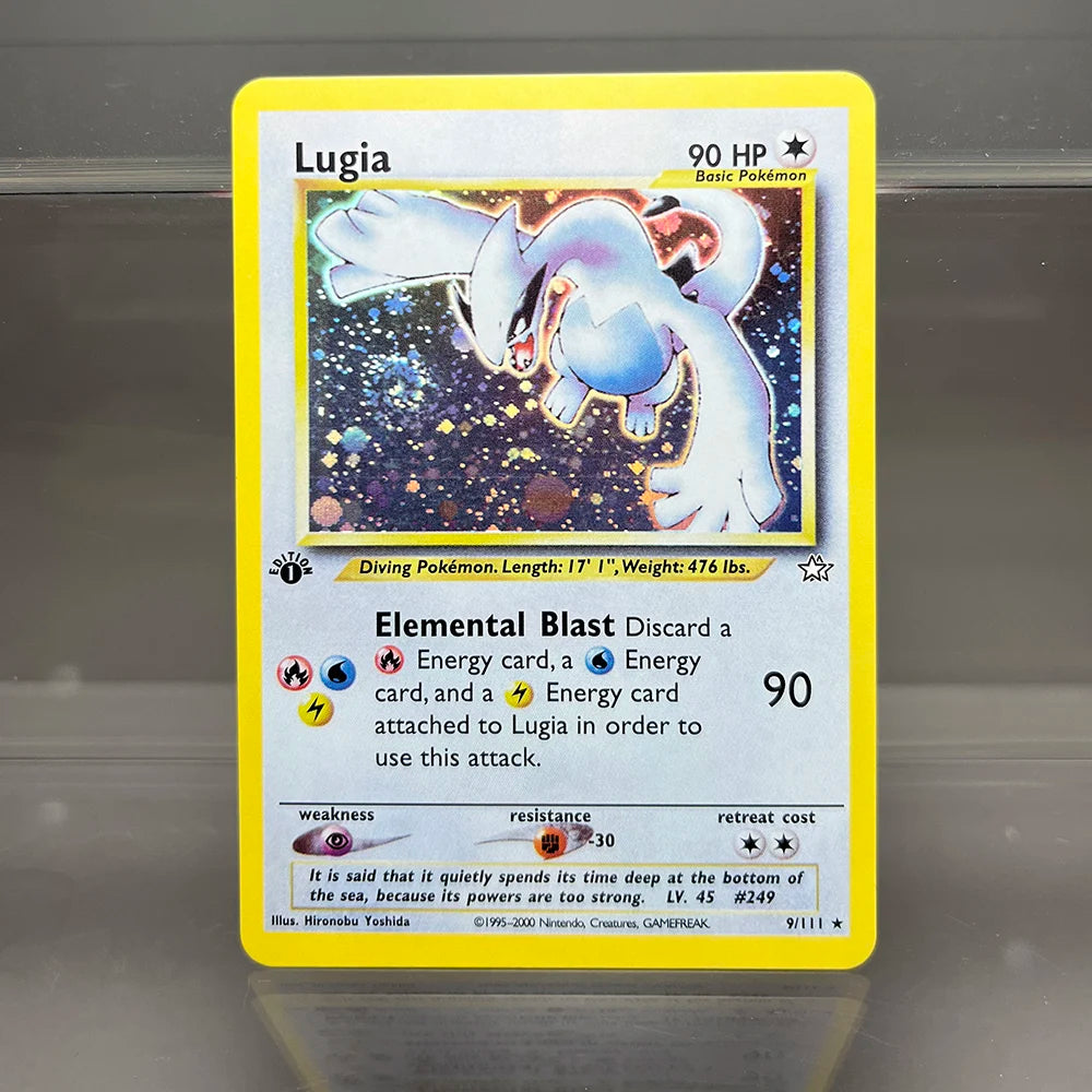 1996 Pokémon 1st Edition Base Set Single Flash Cards Shining Charizard Lugia Wigglytuff Game Collection Cards PTCG Proxy Cards