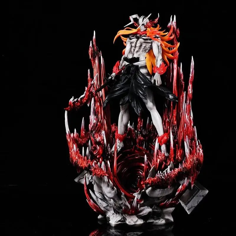 33cm Anime Bleach Figures Ulquiorra Cifer Kurosaki Ichigo Cross-Dressing Morphological Pvc Model Boys Figures Toy Presents