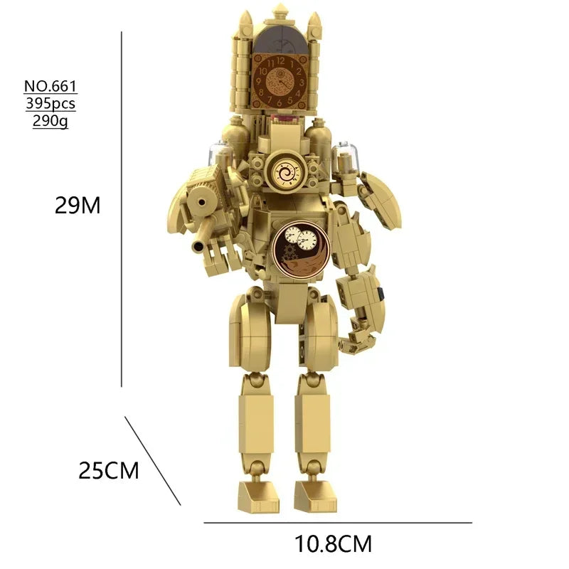 Christmas toys Skibidi Toilet The Audio Man and Camera Titan Man Speakerman Moc Building Blocks For lego Toys DIY Bricks Toy Set