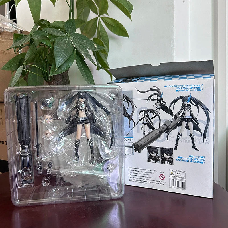 Figma Kamen Rider SP # 012 Black Rock Shooter Game Pvc Action Figure Game Boneka Room Decoration Model Collectible Action Toys