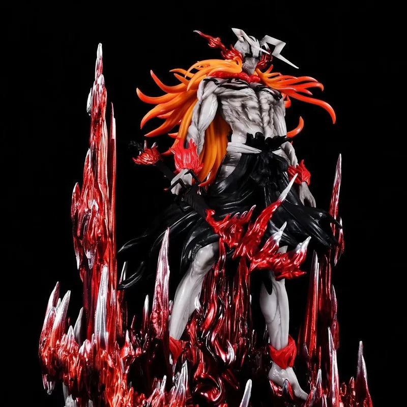 33cm Anime Bleach Figures Ulquiorra Cifer Kurosaki Ichigo Cross-Dressing Morphological Pvc Model Boys Figures Toy Presents