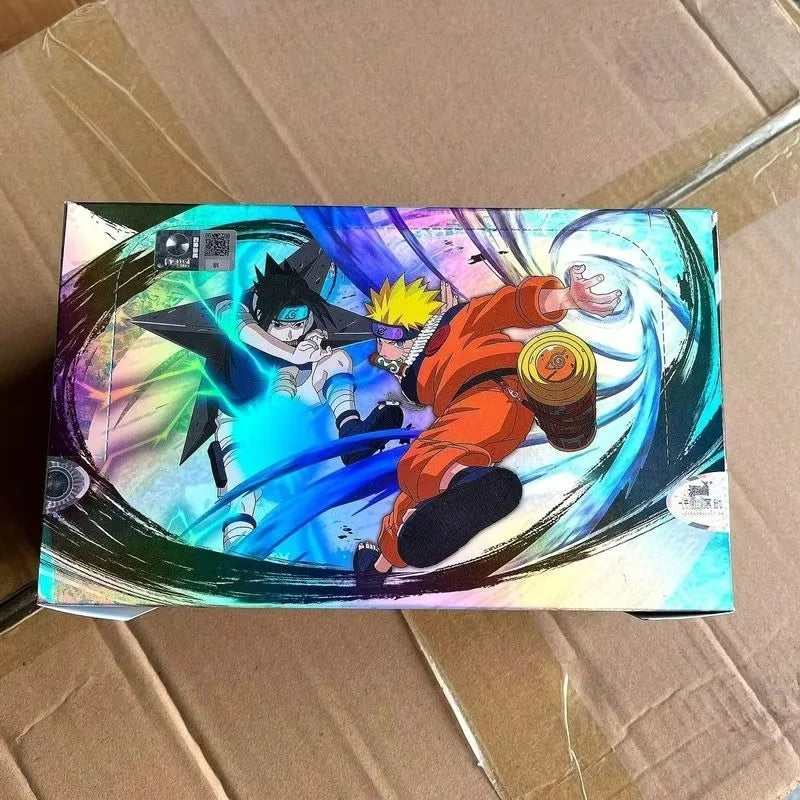 Hot Sale Kayou Genuine Naruto Cards New W7 W6 Anime Collection Card Box Fight Chapter Pro Chapter Ninja World Kids Toy Game Gift