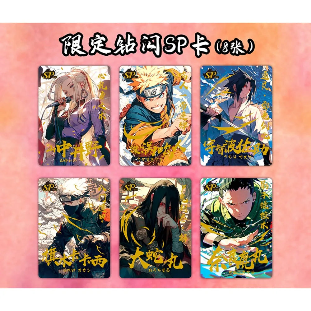 Little Dinosaur NARUTO Collection Card For Children Action Inspirational Passionate Anime Tsunade Limited Game Card Kids Toys