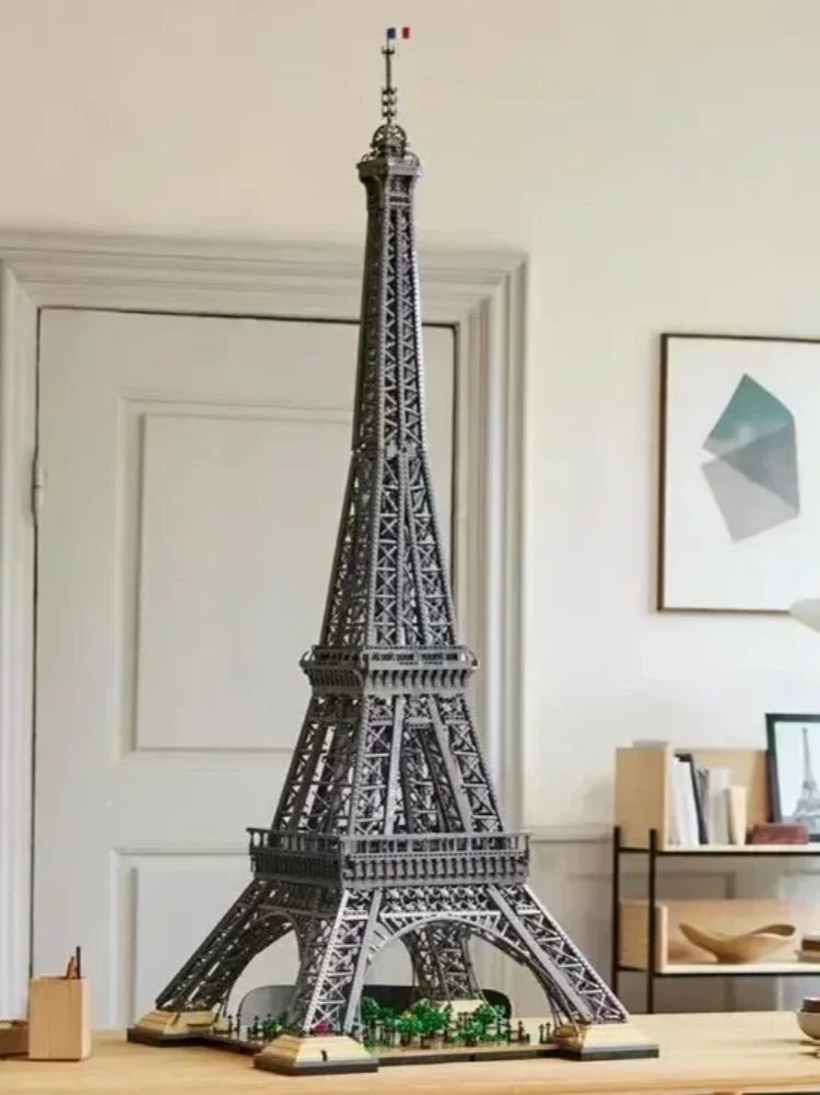 In Stock MOC 1.5M Eiffel Tower 10001pcs PARIS Famous Architecture Model Building Block Brick Toys for Adult Kids Birthday Gifts