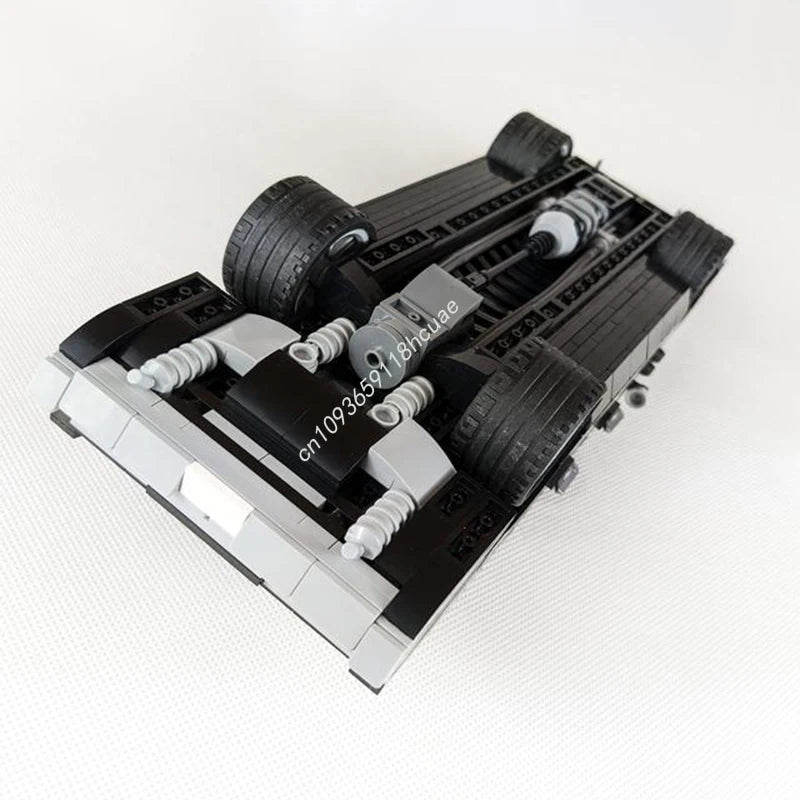 925pcs Moc Classic Movie Vehicles Chevroleted Impala Supernatural Car Building Model Blocks Kids Educational Bricks Toy present