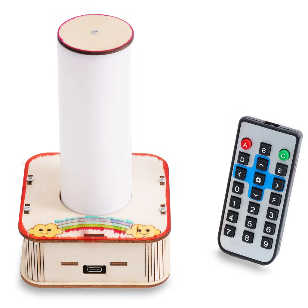 DIY Infrared Remote Control Dazzling Light Science Toys Physical Model Assembly Technology Experiment Toy Project for School