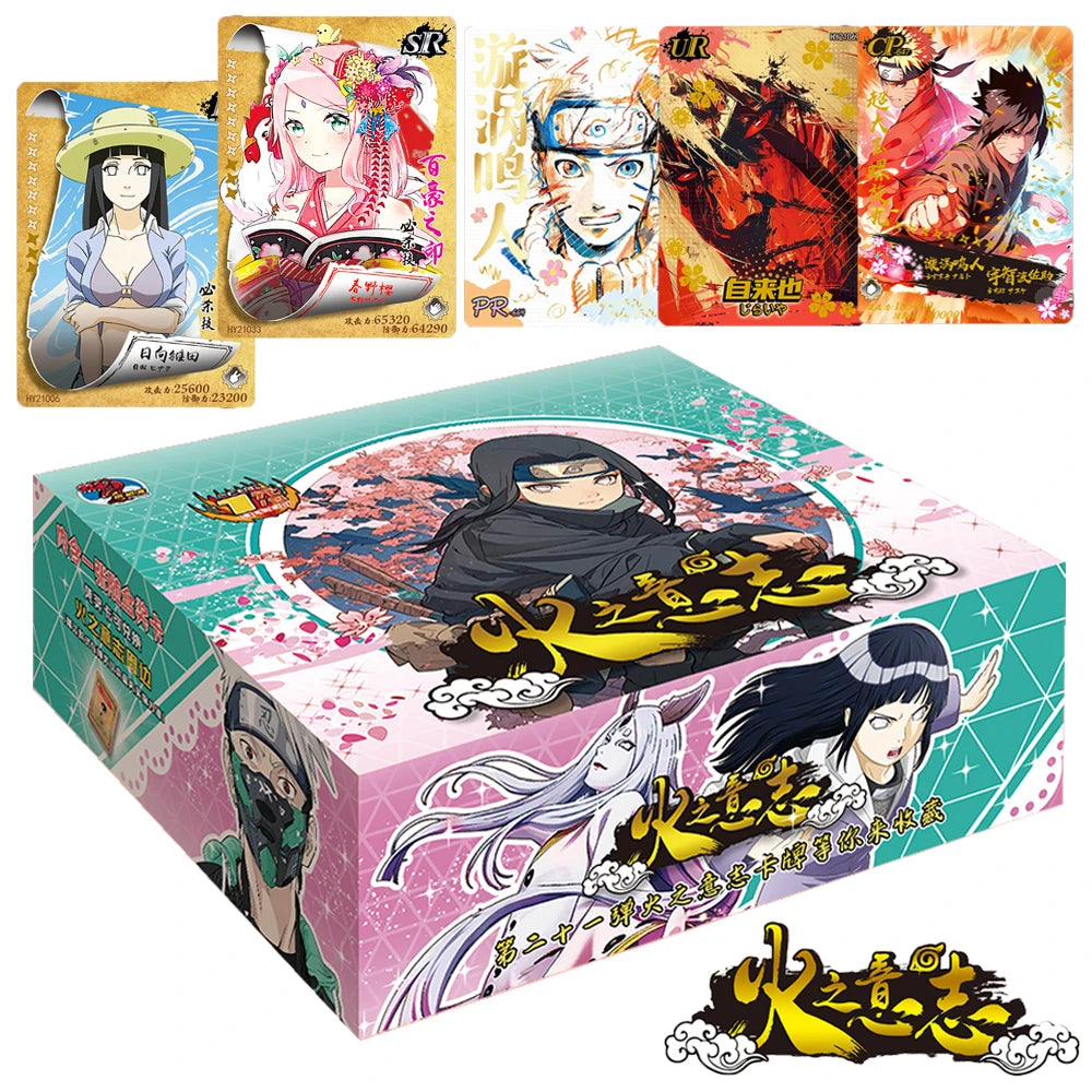 Little Dinosaur NARUTO Collection Card For Children Action Inspirational Passionate Anime Tsunade Limited Game Card Kids Toys