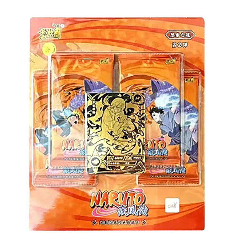 KAYOU Naruto Card Rare EX Packs Chapter Of The Array Box Added SE BP SP Collection Cards Toy For Children Birthday Gift byChildr