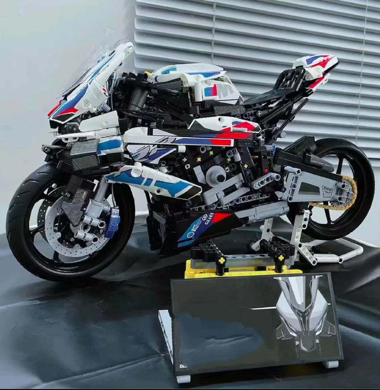 2025 New Motorcycle 1000 RR Model Building Blocks Set, 1920 Pieces Bricks, MOC Toys Christmas and Easter Gift for Kids Or Adult