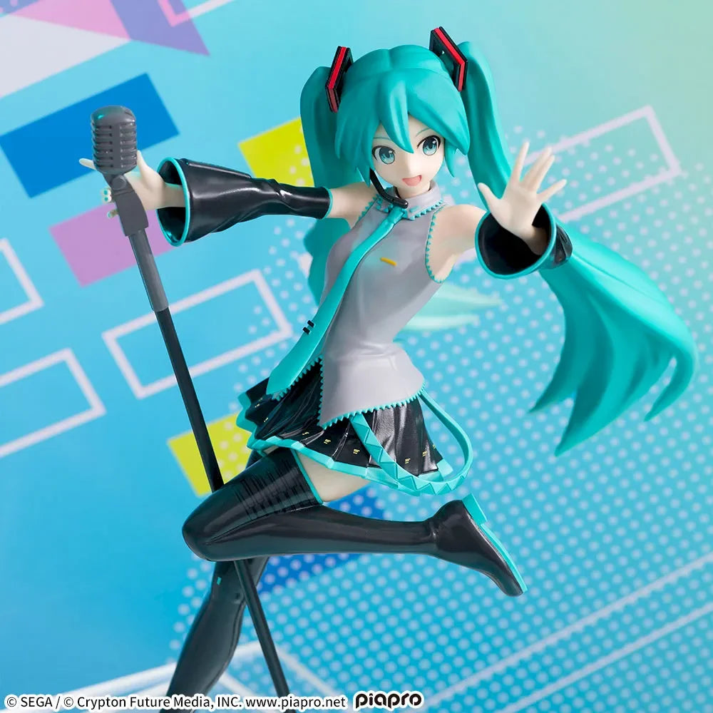 In Stock SEGA Luminasta Hatsune Miku: Project Diva Mega39’s Hatsune Miku Project DIVA 15th Ver. PVC Action Figures Model Toy