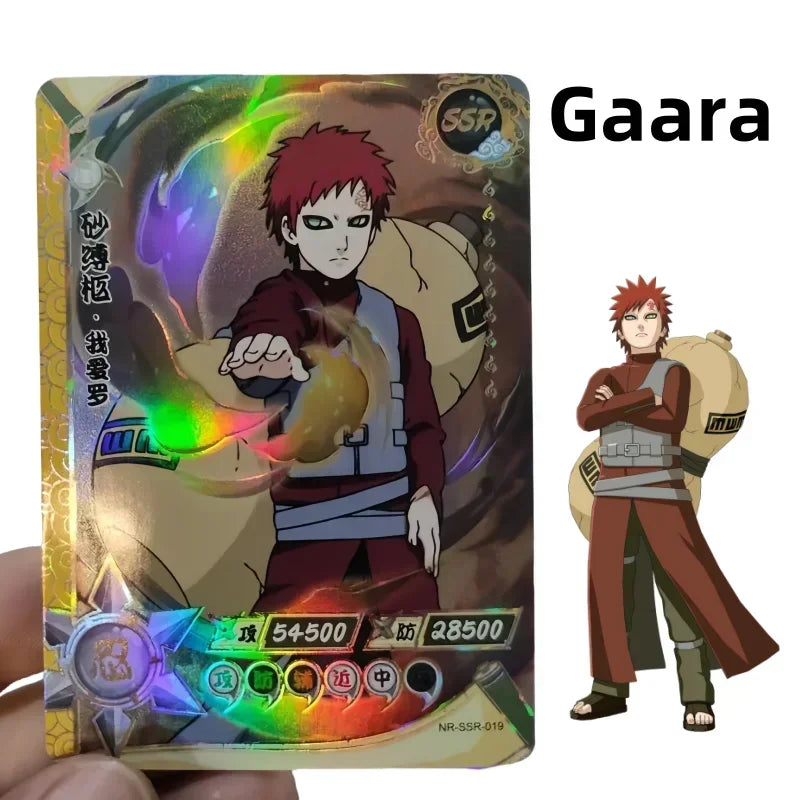 KAYOU Genuine Naruto Chapter 6 Collectible Cards 18 Packs Naruto Peripherals Collectible R/SR/SSR/UR/PTR Cards Battle Toys