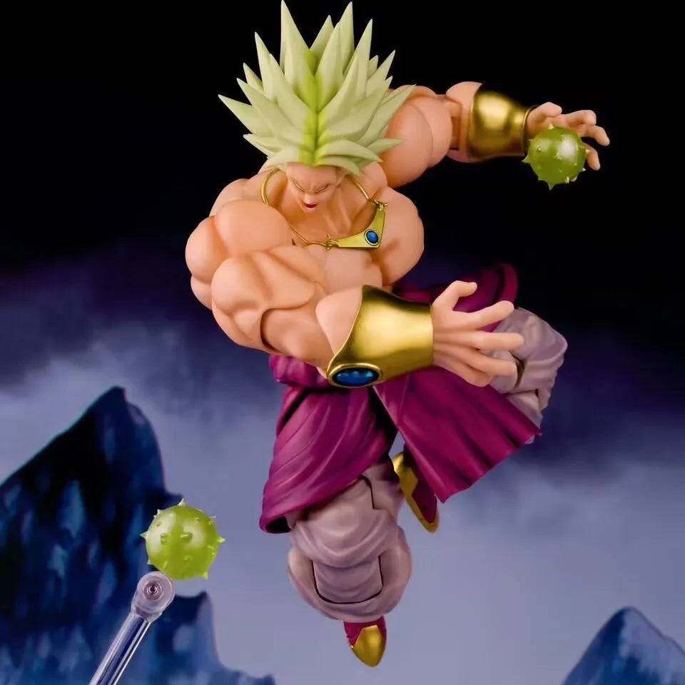 NEW Demoniacal Fit Broly Legendary Berserker Shatter The Universe Anime Figure Dragon Ball Broly Figures PVC Statue Dbz Toy Gift