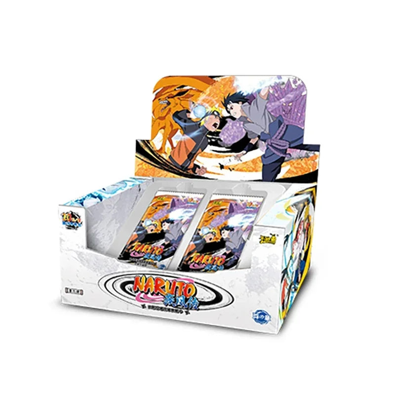 KAYOU Naruto Cards Vortex Collectible Card Games Anime Party Playing Toys Kids Album Collection Children Gift Hobby Boxes Paper