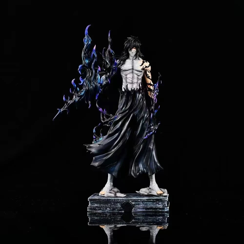 Bleach Figure Kurosaki Ichigo Action Figure Cero Cow Series Saigo no Getsuga tenshou-Mugetsu GK Statue Collection Birthday Gift
