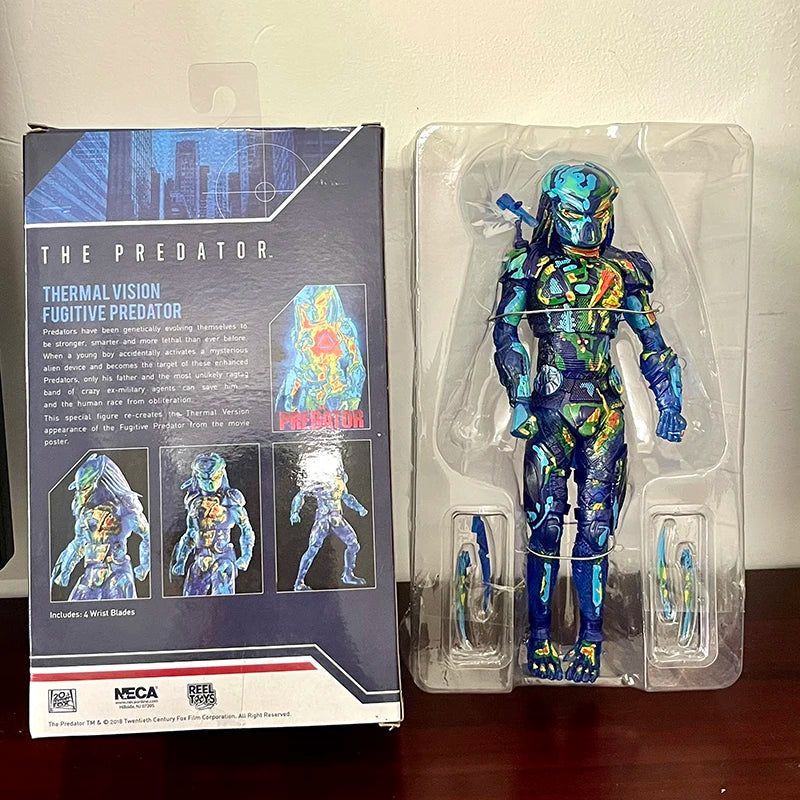 NECA Shaman Predator Ultimate Armored Lost Warrior Jungle Hunter Thermal Vision Fugitive Predator Action Figure Model Toys Gifts