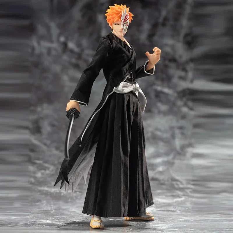 In Stock GT Model Bleach Kurosaki Ichigo Aizen Sousuke Ukitake Jushiro Ichimaru Gin SHF Anime Action Figure Toys Gifts