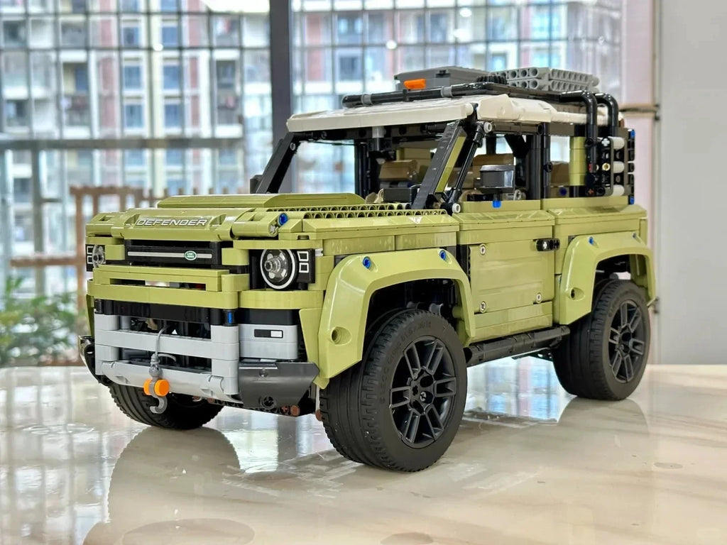 2573PCS Technical Land Off-road Defender Sports Car Building Blocks  MOC Bricks for Boys Vehicle Toys Gift For Children