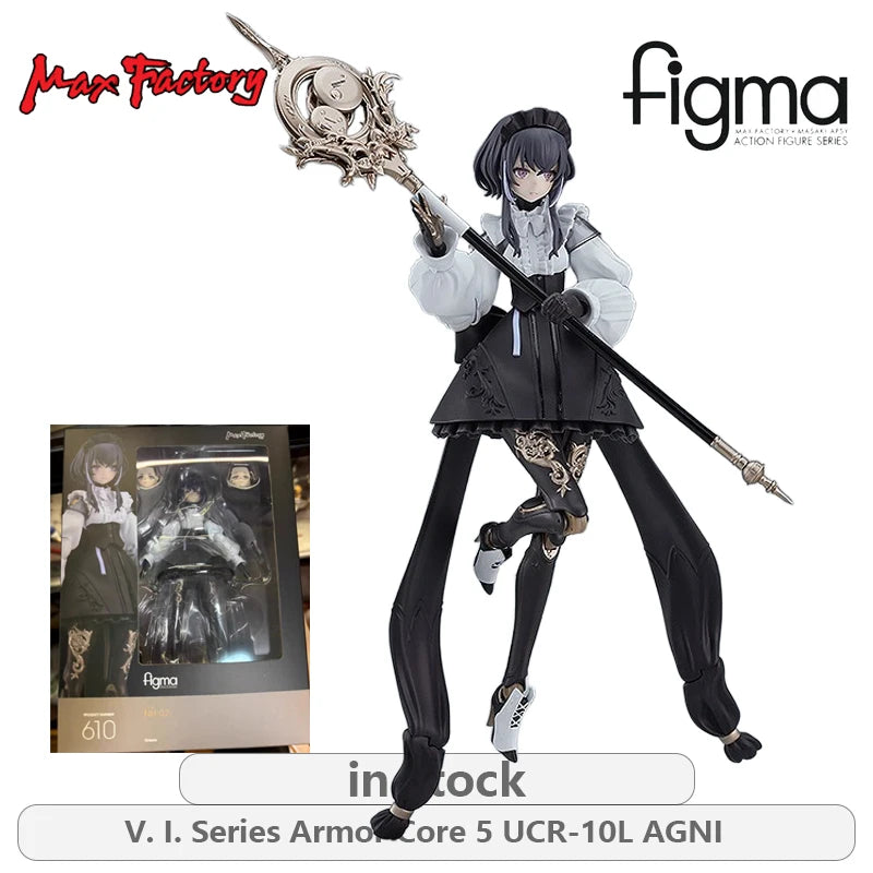 Max Factory Original Figma Neco Series FALSLANDER Warrior Anime Action Figure Model Toys Model Ornaments Gifts for Boys