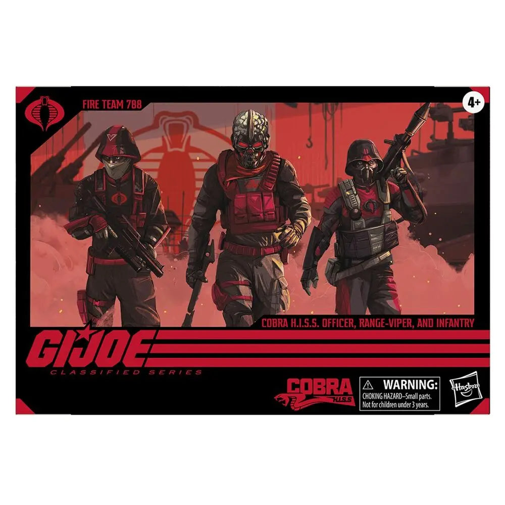 In Stock G.I. Joe GI Joe Classified Series 6" 110 Cobra HISS Fire Team 788 Viper Infantry Action Figure Model Toy Hobby Gift