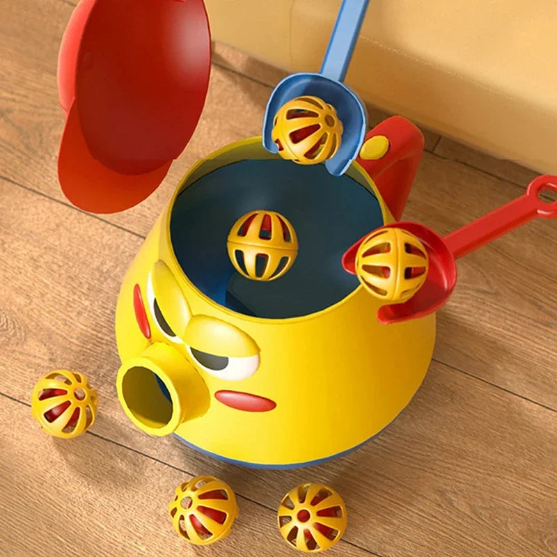 Montessori Electric Bubble Watering Can Toy, Educational Bell Emitter Dust Catcher, Baby Walker Toy Cognition Training Kids Game