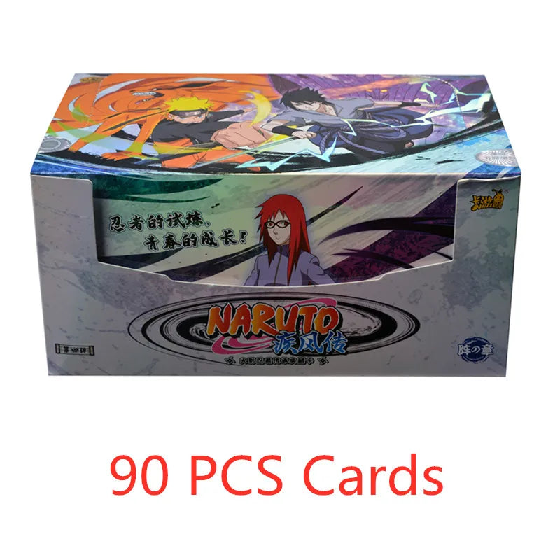 Genuine KAYOU Naruto Cards Soldier Chapter All Chapters Complete Works Series Anime Character Collection Card Child Toy Set