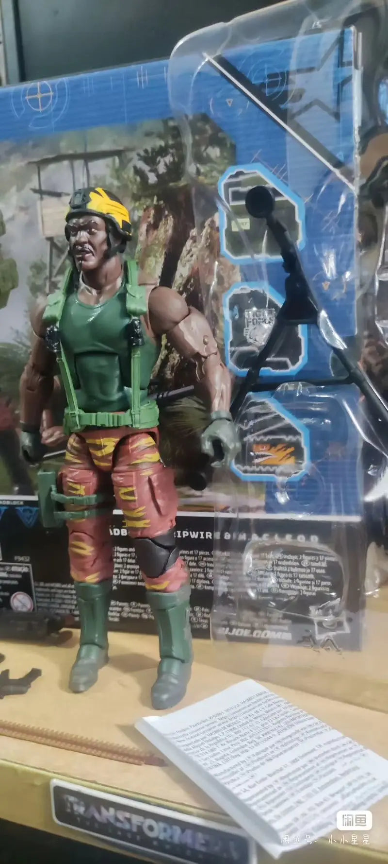 New Original Genuine Version G.I. Joe Gi Joe Classified Series 6" 126 Tiger Force Roadblock Tripwire Macleod Action Figure Model