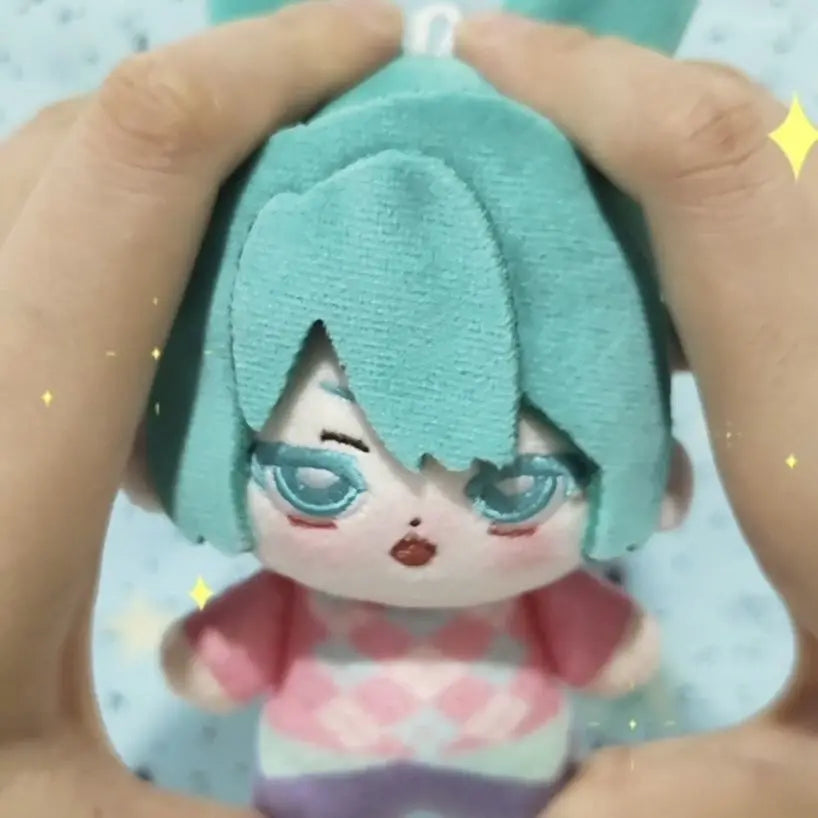 10CM Anime KPop Demon Hunters Saja Boys Cosplay Plush Doll Jinu Abby Mystery Romance Baby Doll Pendant Toy Halloween Party Gifts