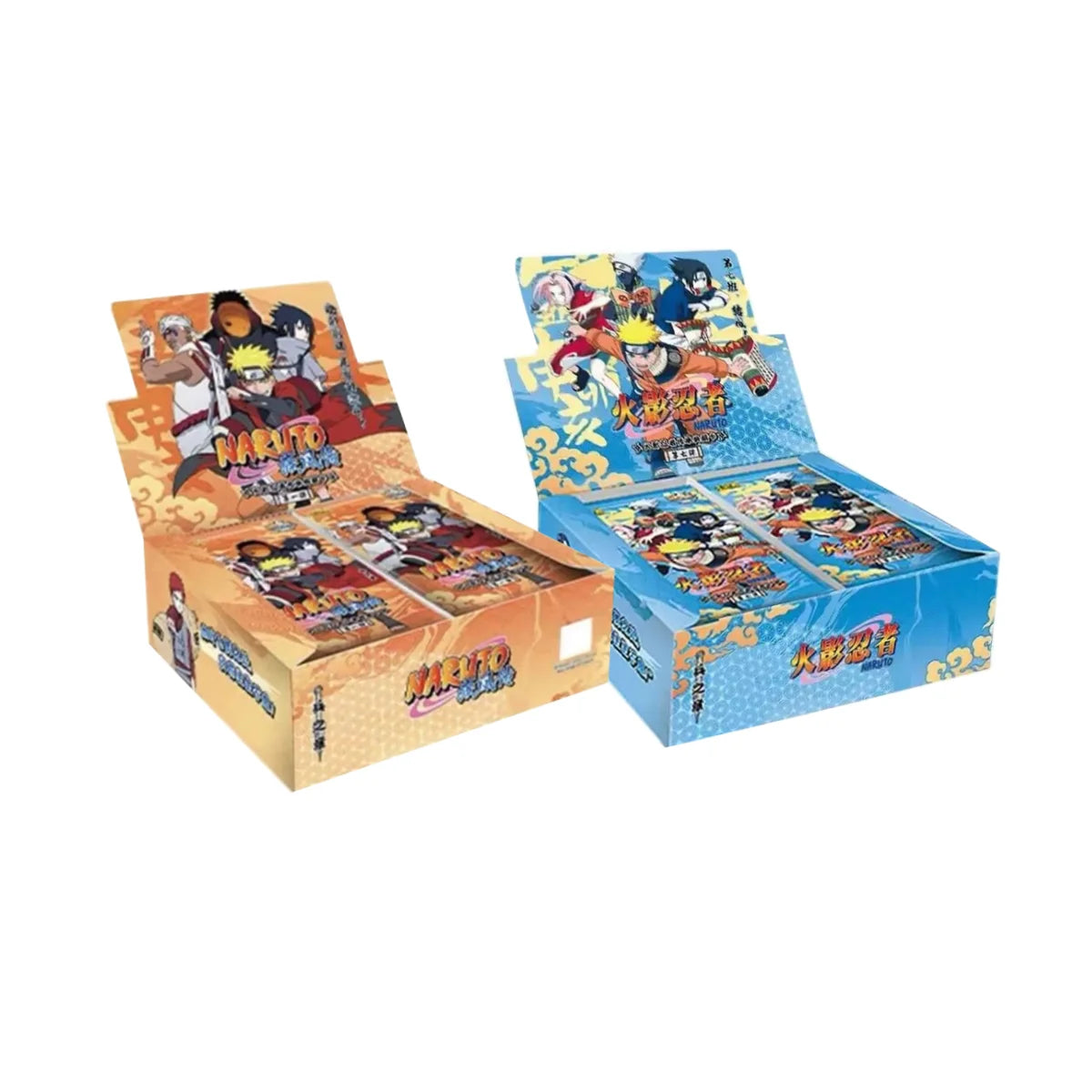 Hot Selling KAYOU Naruto  Chapter 1 Series 7 Series Uzumaki Naruto Uchiha Sasuke Full Box Collection Genuine Cards