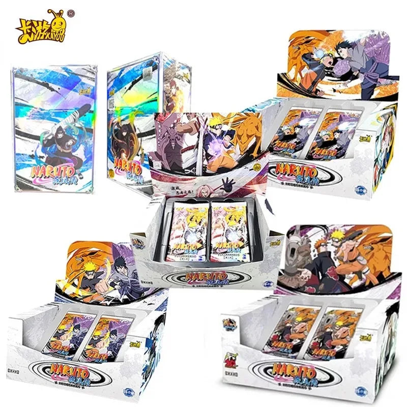 KAYOU Naruto Card Rare EX Packs Chapter Of The Array Box Added SE BP SP Collection Cards Toy For Children Birthday Gift byChildr
