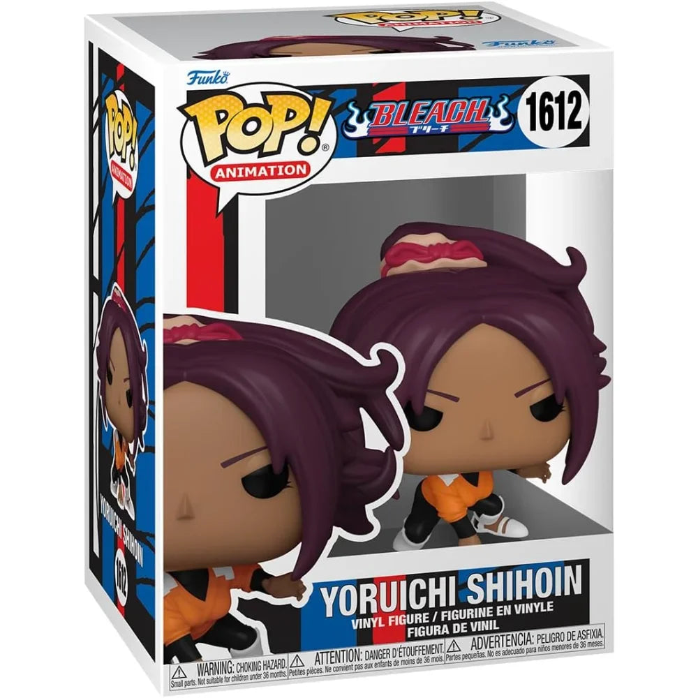 FUNKO POP Animation Bleach Yoruichi Shihoin Kisuke Urahara with Yoruichi Vinyl Figure Collect Toy Table Decoration Adult Gifts