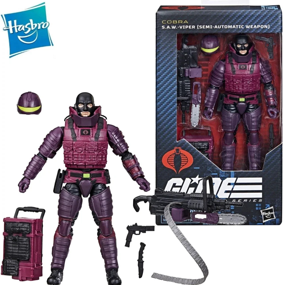 In Stock G.I. Joe GI Joe Classified Series 6" 147 Cobra SAW Viper Semi-Automatic Weapon Action Figure Model Toy Hobby Gift