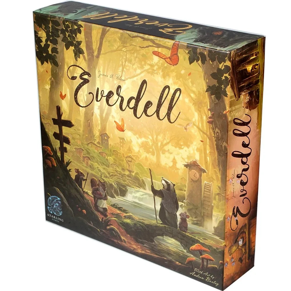 Everdell Strategy Board Game | Forest City-Building Card Drafting | Family Game Night | 1-4 Players,Birthday Gift For Kids