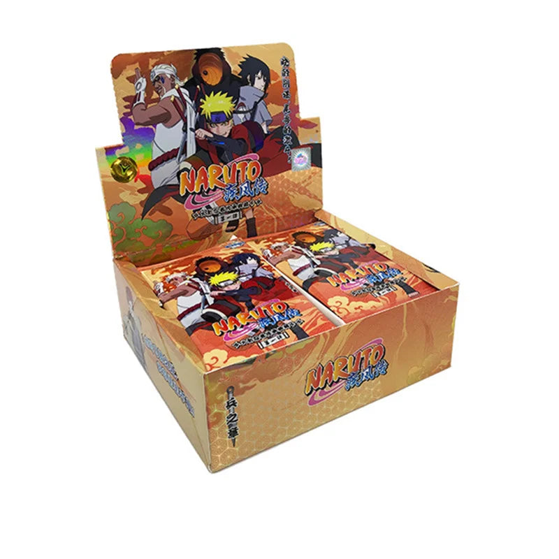 KAYOU Naruto Card Rare EX Packs Chapter Of The Array Box Added SE BP SP Collection Cards Toy For Children Birthday Gift byChildr