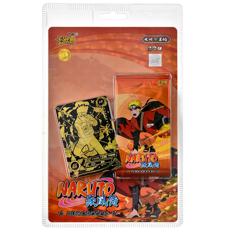 Genuine KAYOU Naruto Cards Soldier Chapter All Chapters Complete Works Series Anime Character Collection Card Child Toy Set