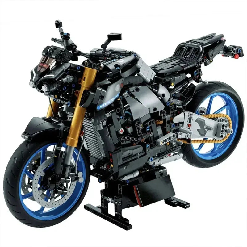 1478Pcs Technical Moc 42159 Famous Yamahas MT-10 SP Motorcycle Building Blocks Model Racing Motorbike Bricks Toys for Kids Gifts