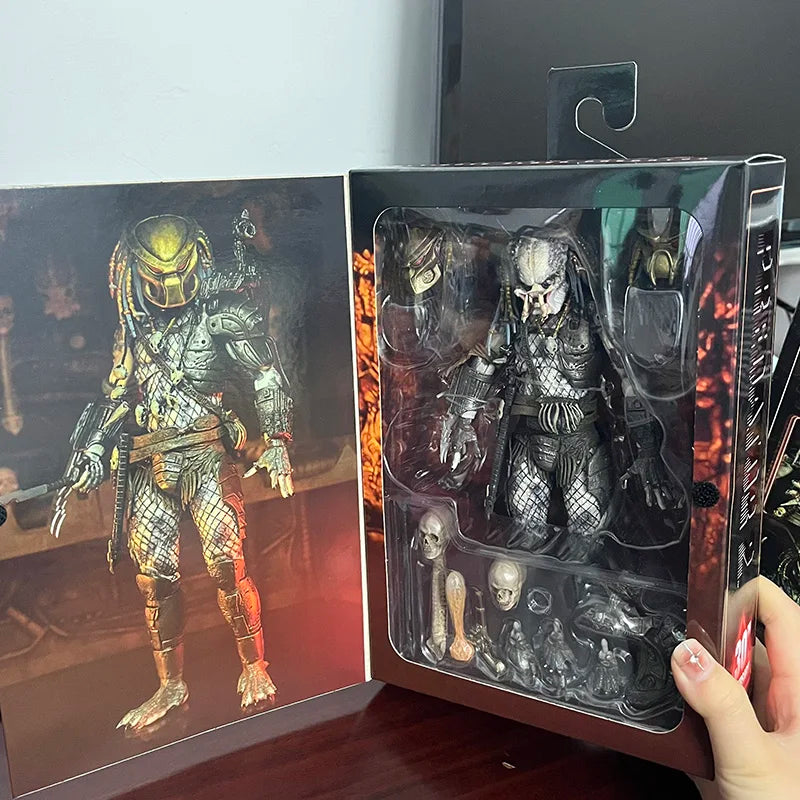 NECA Elder Snake Ahab Shaman Ultimate Scout Warrior Feral Battle Drmaced City Jungle Hunter Predators Action Figure